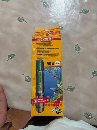 Termocalentador Acuario Sera 50W
