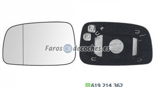 Cristal + Base Retrovisor Derecho Toyota Corolla