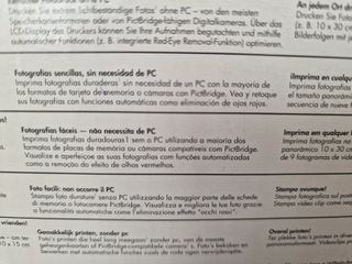 Impresora Fotos HP Photosmart 335 Portátil