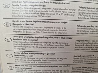 Impresora Fotos HP Photosmart 335 Portátil