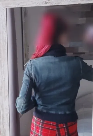 Cazadora vaquera ajustada