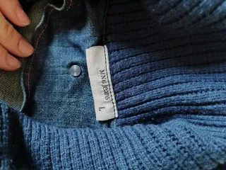 Cazadora vaquera ajustada