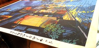 Kyoto Tea House Tela Canvas, Home Decor 40x30 cm