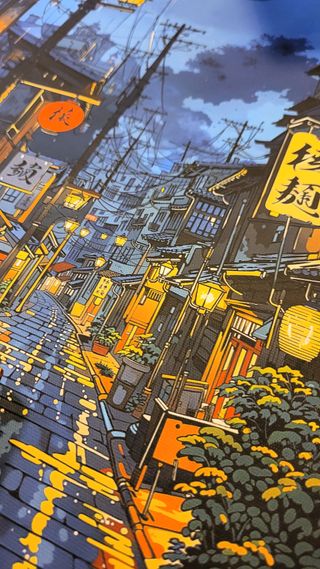 Kyoto Tea House Tela Canvas, Home Decor 40x30 cm