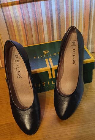 Zapatos Pitillos Negros Talla 39