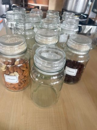 Lote 6 Botes Cristal Tapa