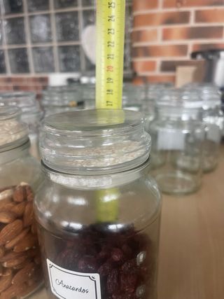 Lote 6 Botes Cristal Tapa