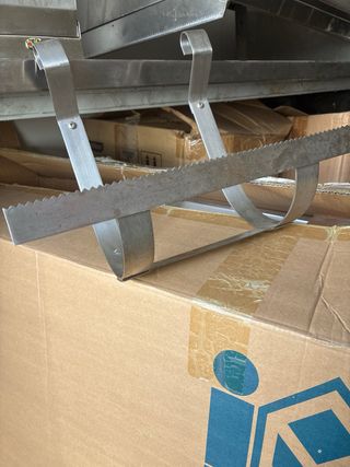 Estantería de tubo acero inoxidable