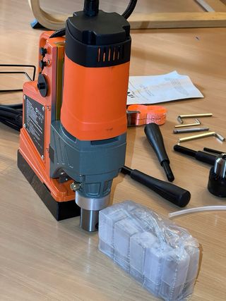 Taladro Magnético VEVOR Profesional + Accesorios