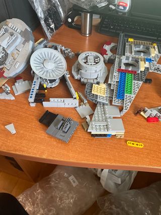 Bloques de construcción Halcón Milenario