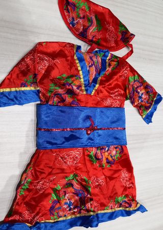 Disfraz Geisha Niña