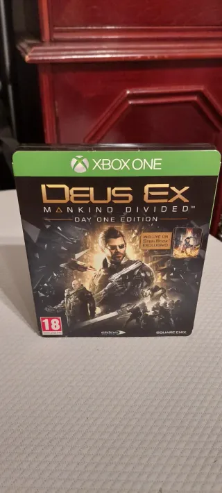 Deus Ex Mankind Divided Steelbook