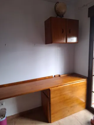 Habitación juvenil madera pino