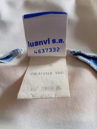 Camiseta Retro Fútbol Luanvi Talla XL