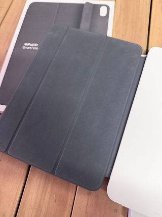 Apple Smart Folio, Funda tablet para el iPad Air 11" (M2 & M3), Poliuretano, Gris oscuro