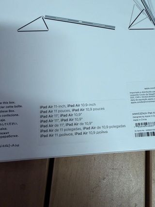 Apple Smart Folio, Funda tablet para el iPad Air 11" (M2 & M3), Poliuretano, Gris oscuro