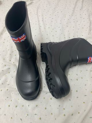 Botas de lluvia grises talla 43