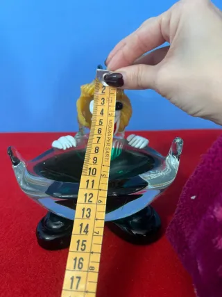 Portacenere Vetro di Murano Clown