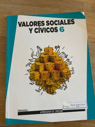 Valores Sociales y Cívicos 6.