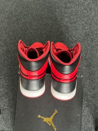 Nike Jordan 1 Mid Scarpa Rossa 45.5