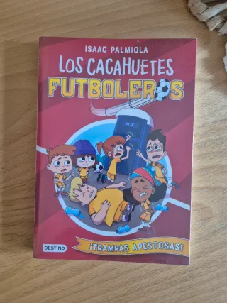 Libros niños LOS CACAHUETES FUTBOLEROS DEL 1 AL 4