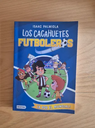 Libros niños LOS CACAHUETES FUTBOLEROS DEL 1 AL 4