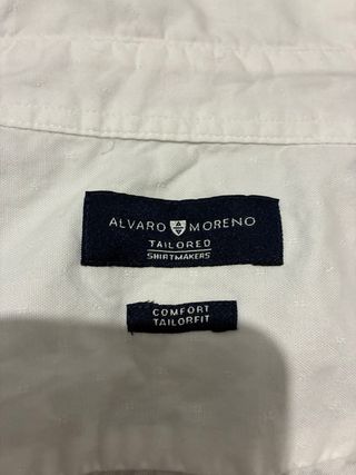 Camisa blanca hombre talla 40