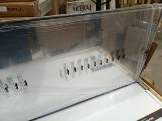 SONGMICS Espejo de Cuerpo Entero, 165 x 60 cm, Espejo de Pie Rectangular con Soporte, con Marco de Aleación de Aluminio, Cristal Templado, para Dormitorio, Salón, Vestuario, Navidad, Negro Tinta