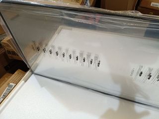 SONGMICS Espejo de Cuerpo Entero, 165 x 60 cm, Espejo de Pie Rectangular con Soporte, con Marco de Aleación de Aluminio, Cristal Templado, para Dormitorio, Salón, Vestuario, Navidad, Negro Tinta