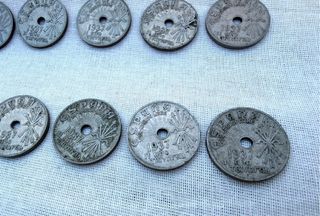 Lote monedas 25 Centimos 1937 II Año Triunfal