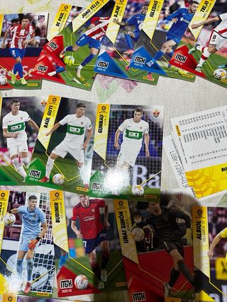 Lote 50 Cromos M.G.K. 2022-23