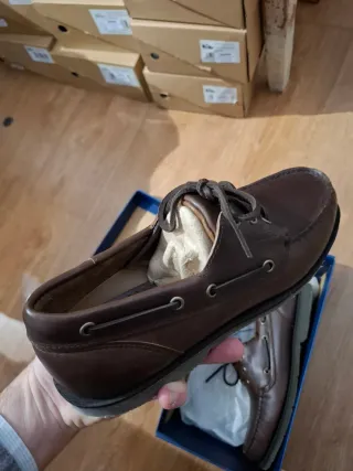 Zapatos Sebago Docksides Talla 41 Marrones