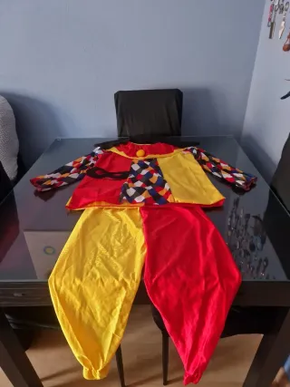 Disfraz Arlequín Talla 7-8 Años