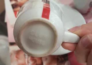 Set 6 Tazzine Caffè Molinari con Piattini