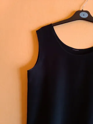 Blusa Top Negro Talla 46 ++