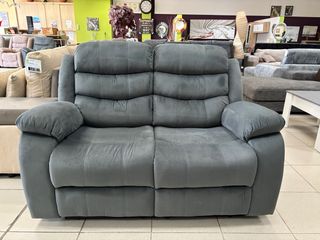 Sofá Relax 2 Plazas Gris o beis