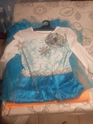 Disfraz Princesa Hielo 7-9 años