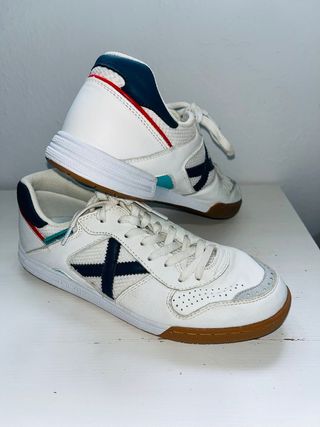 Zapatillas Munich Continental Blancas y Azules