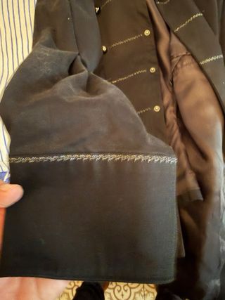 Chaqueta estilo domador negra