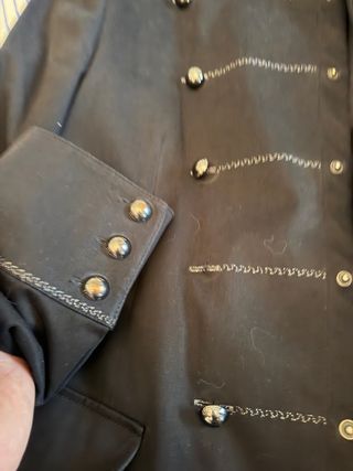 Chaqueta estilo domador negra