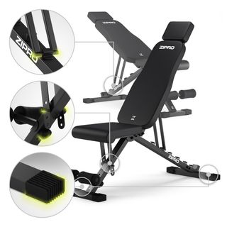 Banco de pesas ajustable Zipro