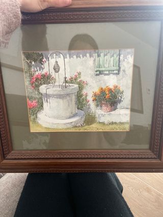 2 Quadri ad Acquerello Paesaggio