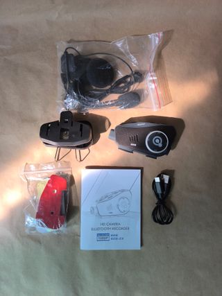 Intercom/Cámara Q28 para casco – Bluetooth (nuevo)