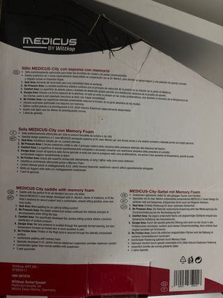 Sillín Wittkop Medicus Memory Foam