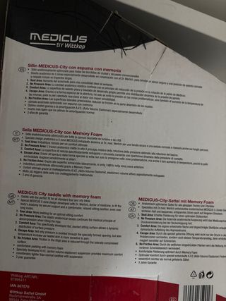 Sillín Wittkop Medicus Memory Foam