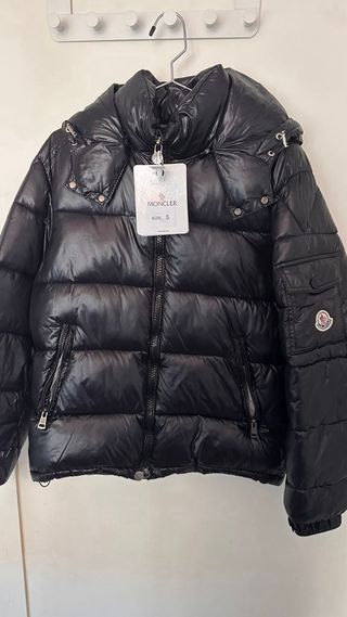 Moncler Chaqueta Negra Talla S Y talla L
