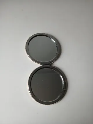 Espejo compacto diseño París flores