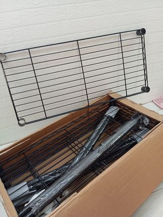 Estantería Metálica de 5 Baldas con ajustes altura