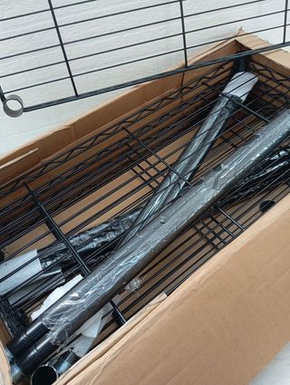 Estantería Metálica de 5 Baldas con ajustes altura