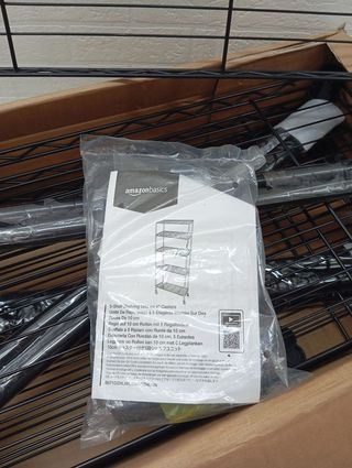 Estantería Metálica de 5 Baldas con ajustes altura